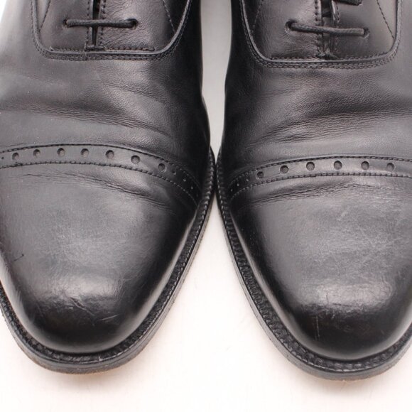 Oliver Sweeney Men's Size UK 10 Black Leather Lace-up Derby Shoes Cap Toe - Picture 11 of 11